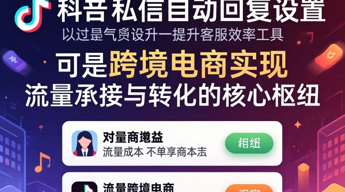 TikTok私信自动回复怎么设置