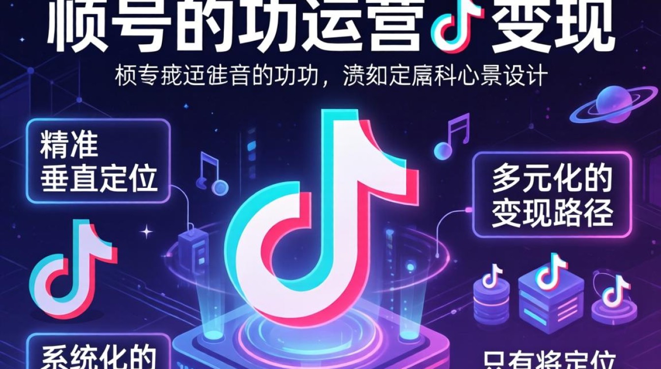 抖音账号如何高效运营?抖音账号定位与变现技巧 抖音账号定位与变现技巧