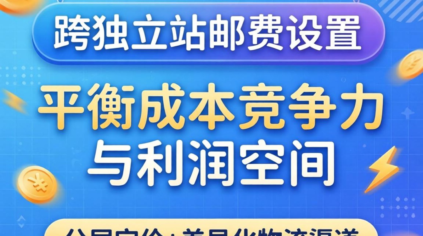 跨境独立站邮费怎么设置
