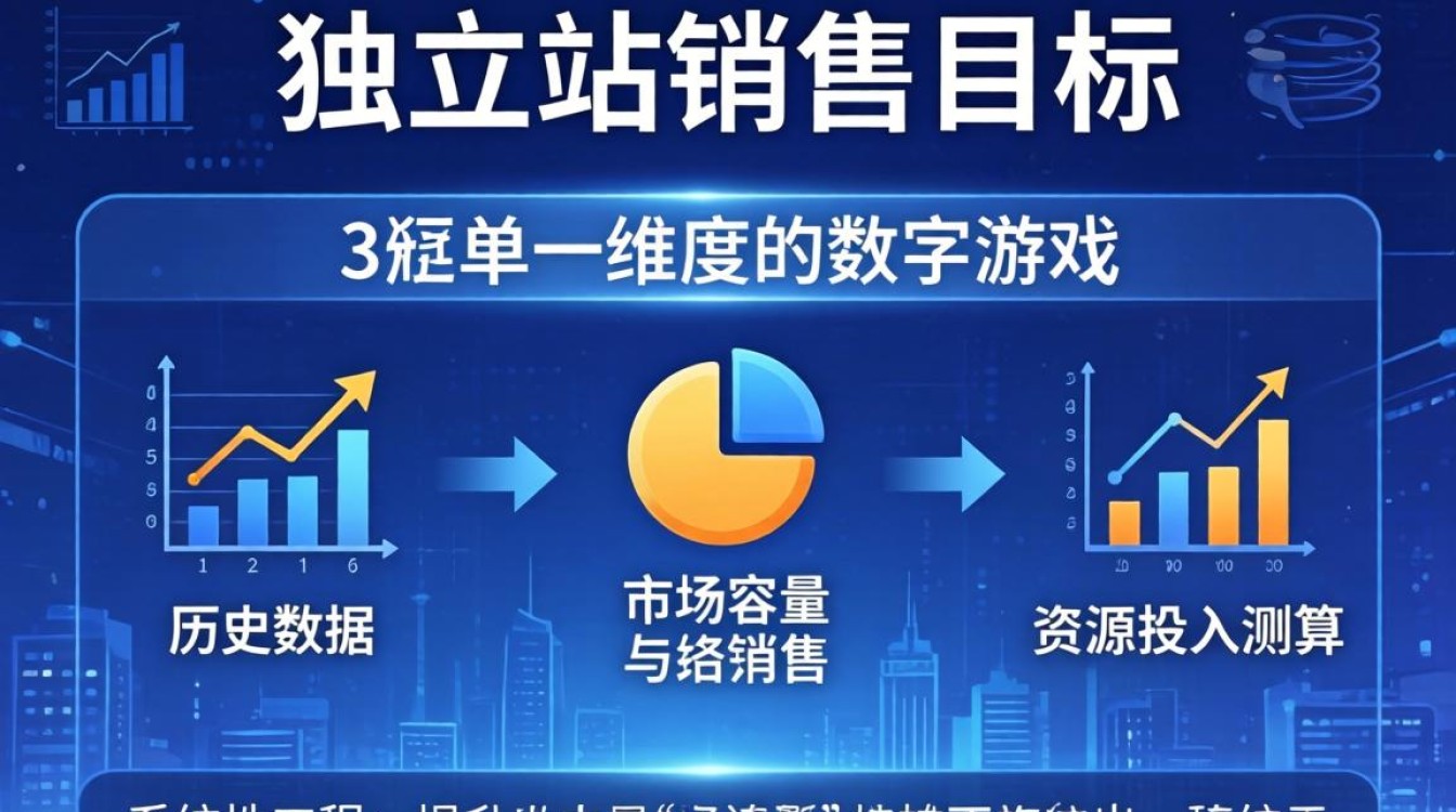 独立站销售目标怎么定义?如何制定合理的销售计划 独立站销售目标怎么定义