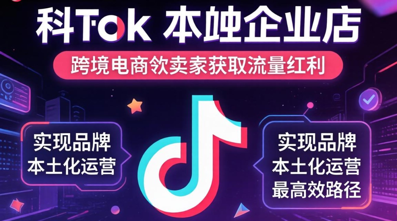 TikTok本土企业店政策是什么
