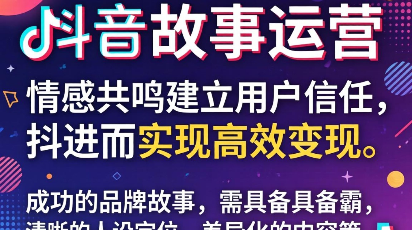 抖音品牌故事运营技巧与变现模式全解
