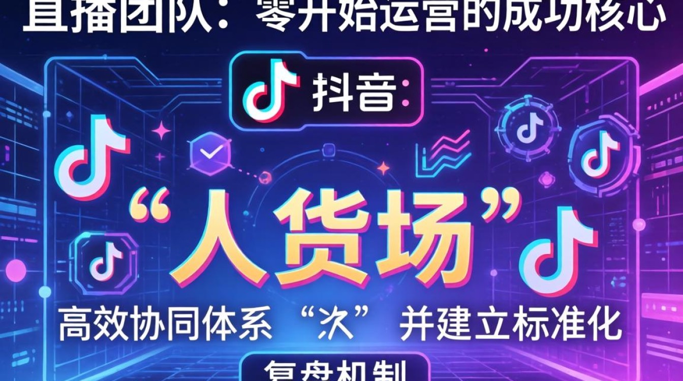 抖音直播团队从零开始运营实战技巧