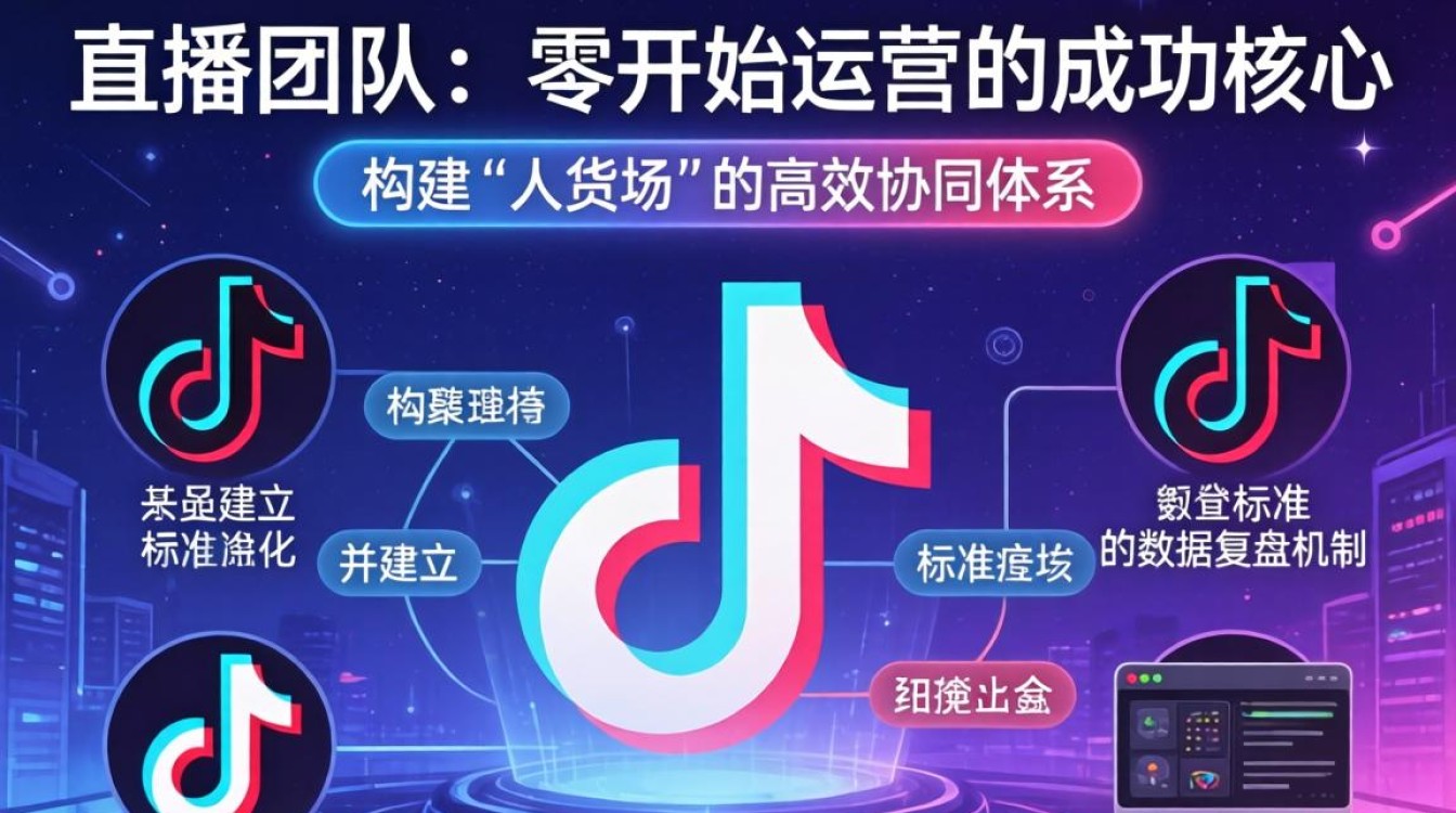 抖音直播团队从零开始运营实战技巧