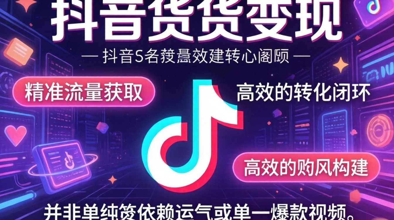 抖音带货变现从零开始怎么做