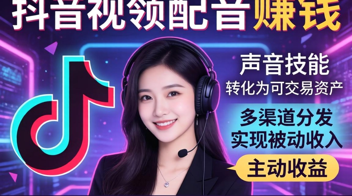 抖音视频配音怎么赚钱