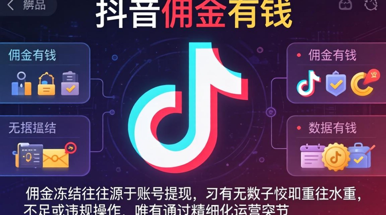 抖音佣金显示有钱怎么提现