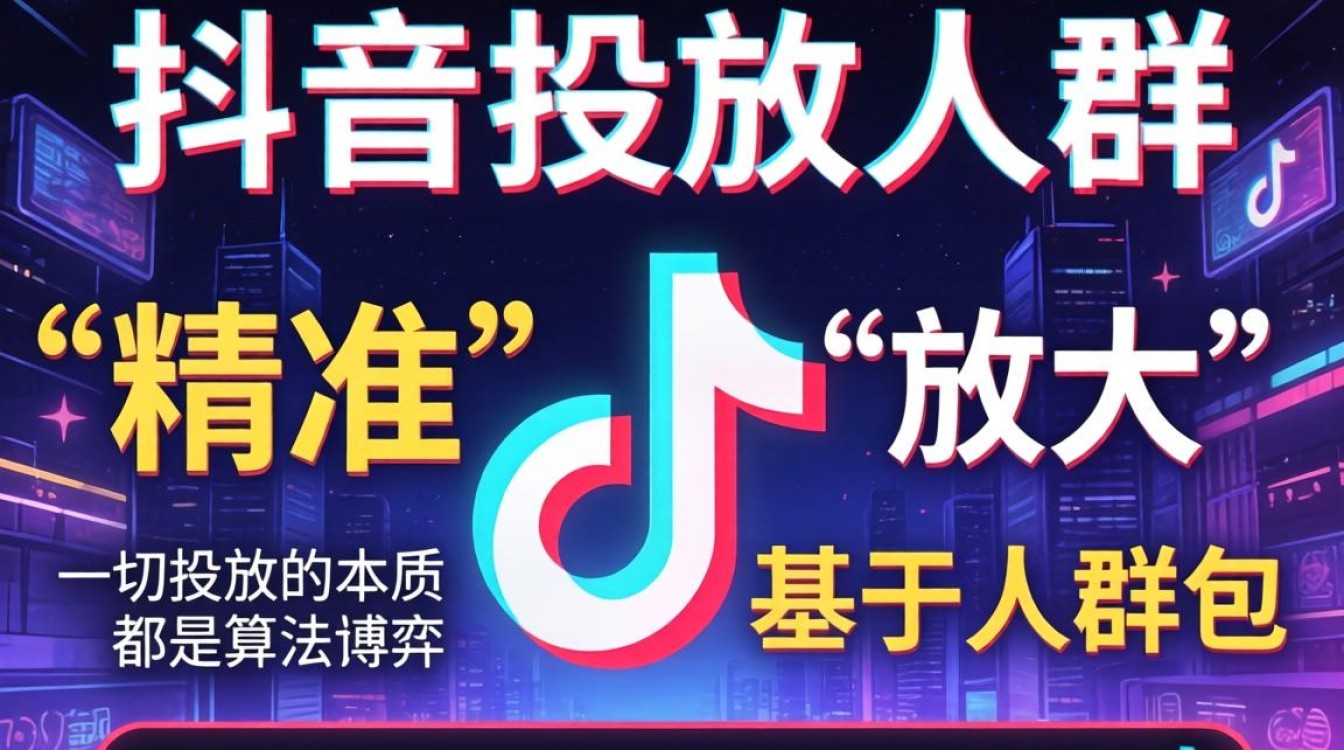 抖音投放人群从入门到精通实战教程