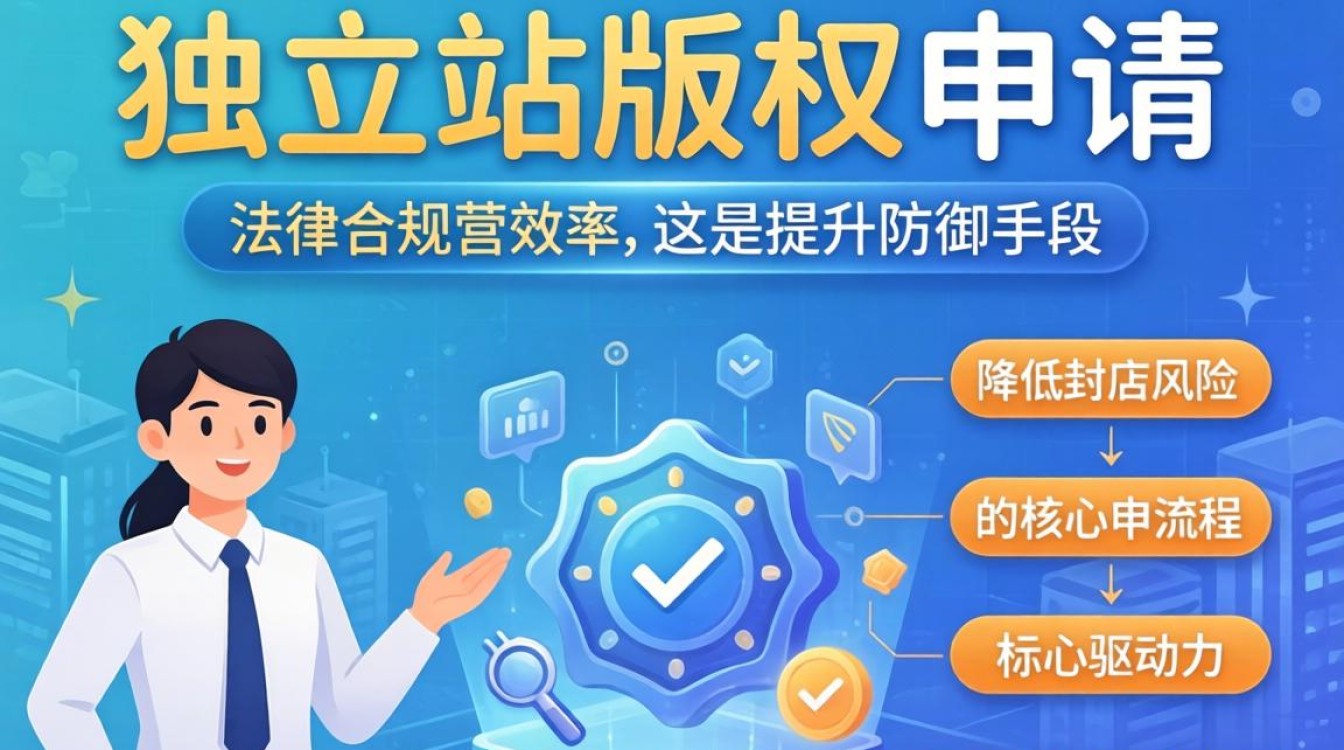 独立站版权申请流程及注意事项