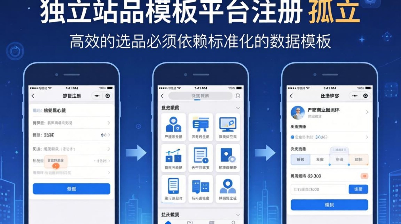 独立站选品模板怎么写