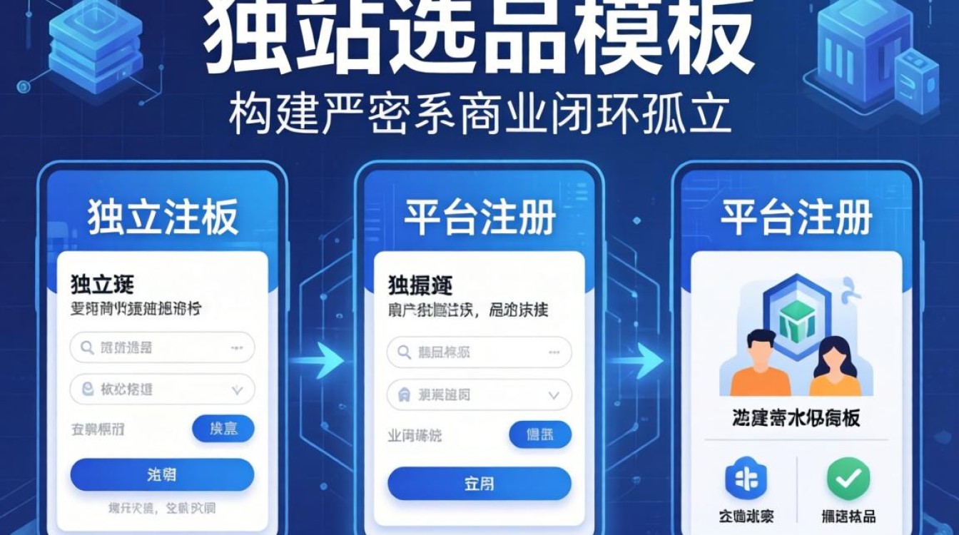 独立站选品模板怎么写