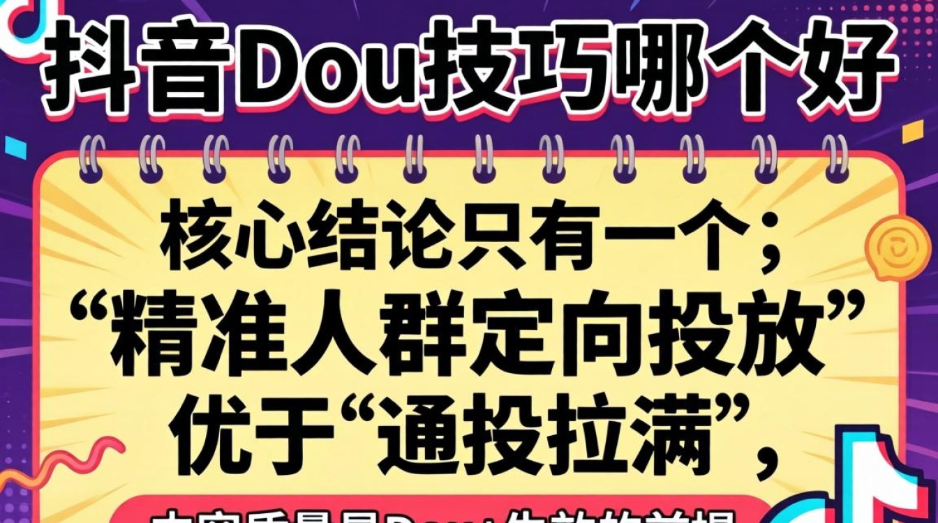 抖音dou 投放技巧有哪些