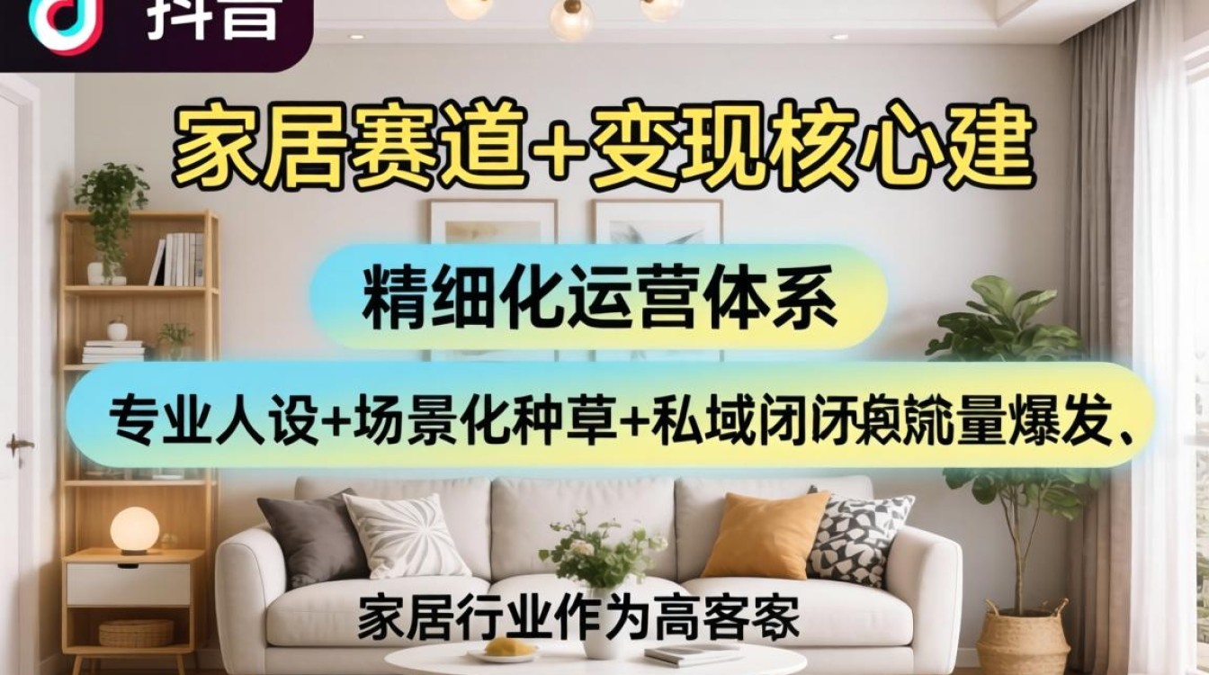 抖音家居运营变现方法与实战案例分析