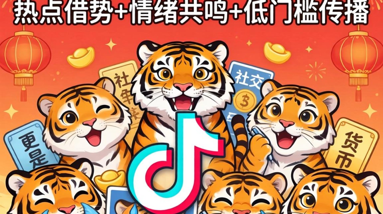 抖音虎年表情包怎么制作