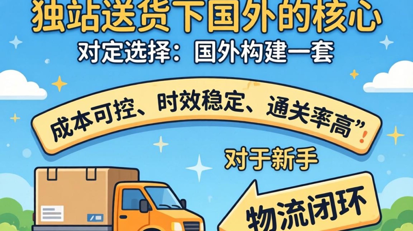 独立站怎么运货到国外