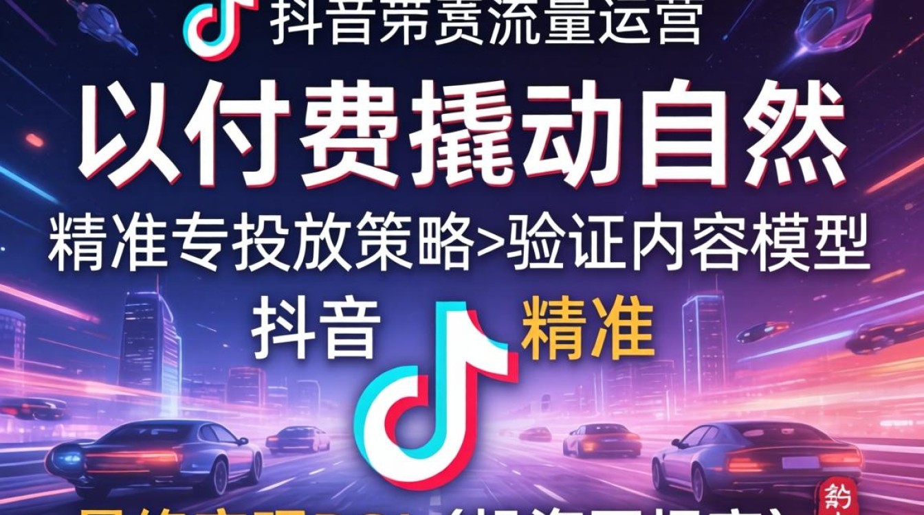 抖音付费流量账号运营从入门到精通