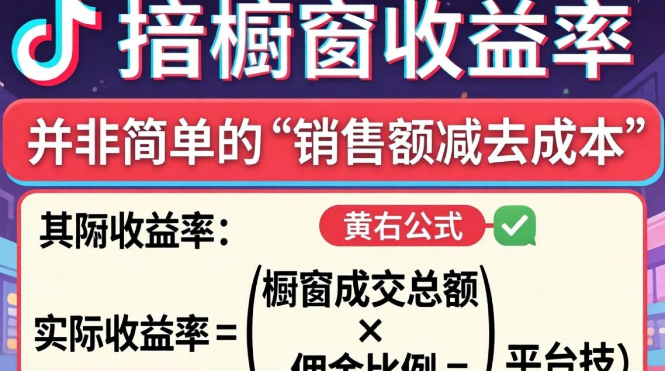 抖音橱窗怎么算收益率?抖音橱窗收益如何提现 抖音橱窗怎么算收益率
