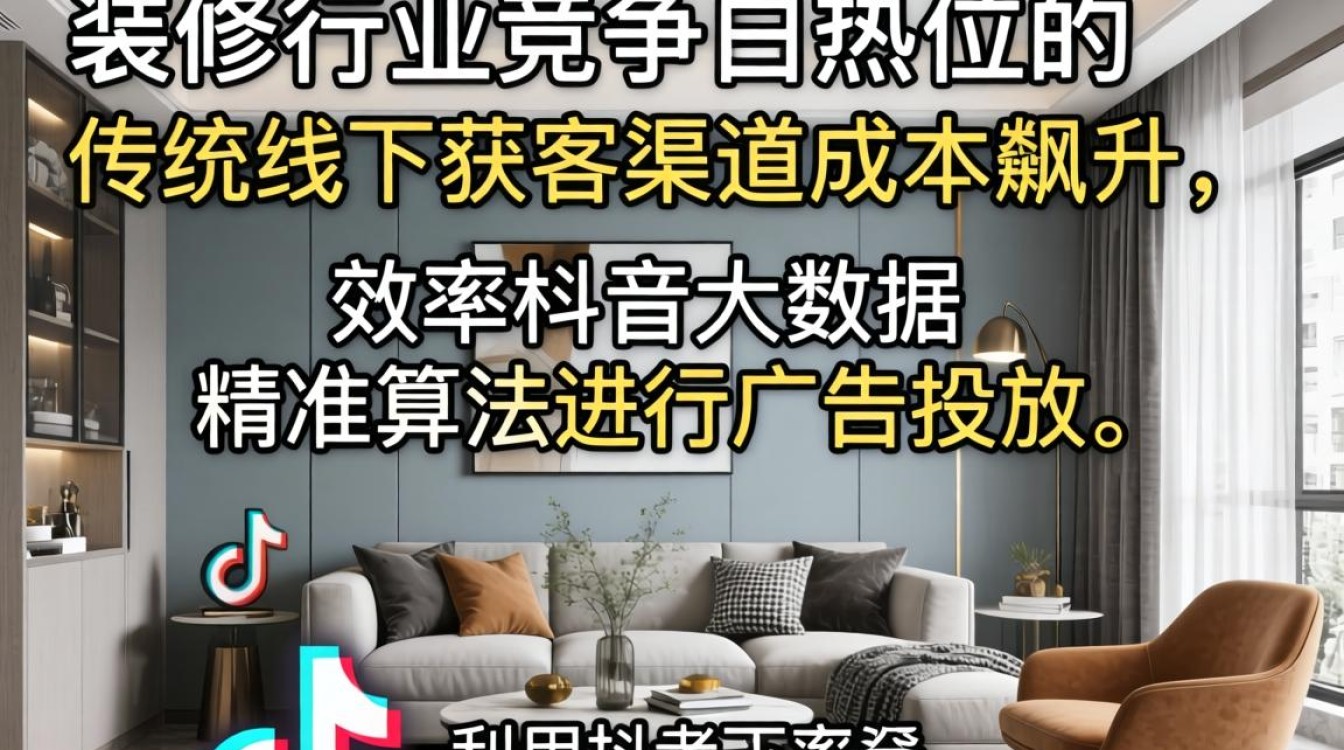 抖音怎么找装修活干的?装修行业如何降低获客成本 装修行业如何降低获客成本