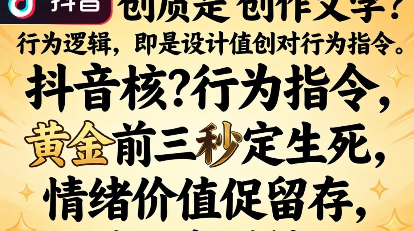 抖音视频文案新手入门必看教程大全