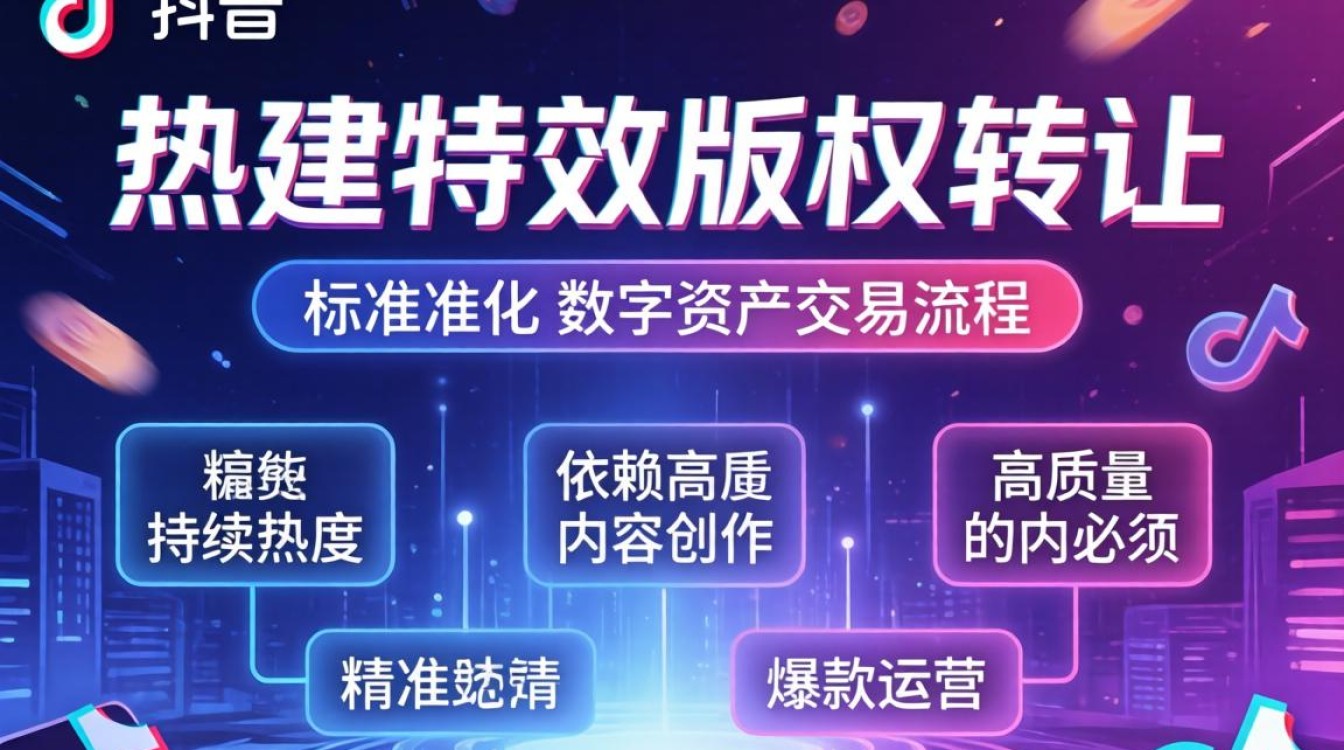 怎么做抖音特效版权转让