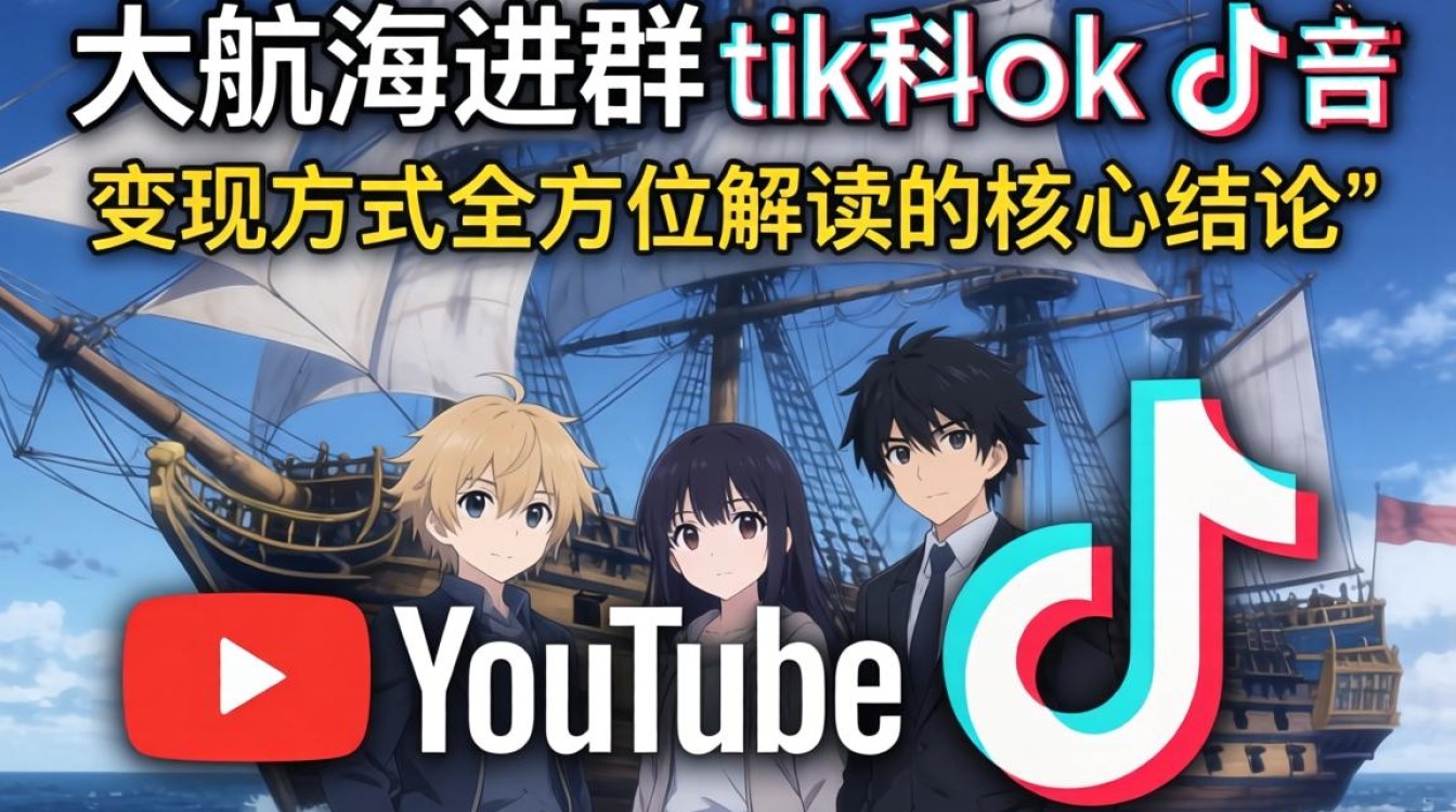 YouTube大航海进群有什么用?TikTok变现方式全方位解读 YouTube大航海进群有什么用