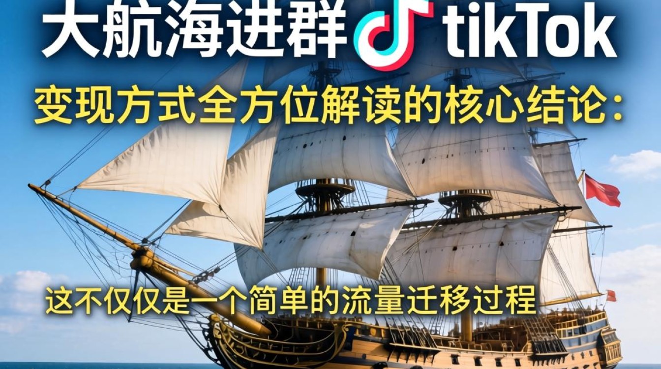 YouTube大航海进群有什么用?TikTok变现方式全方位解读 YouTube大航海进群有什么用