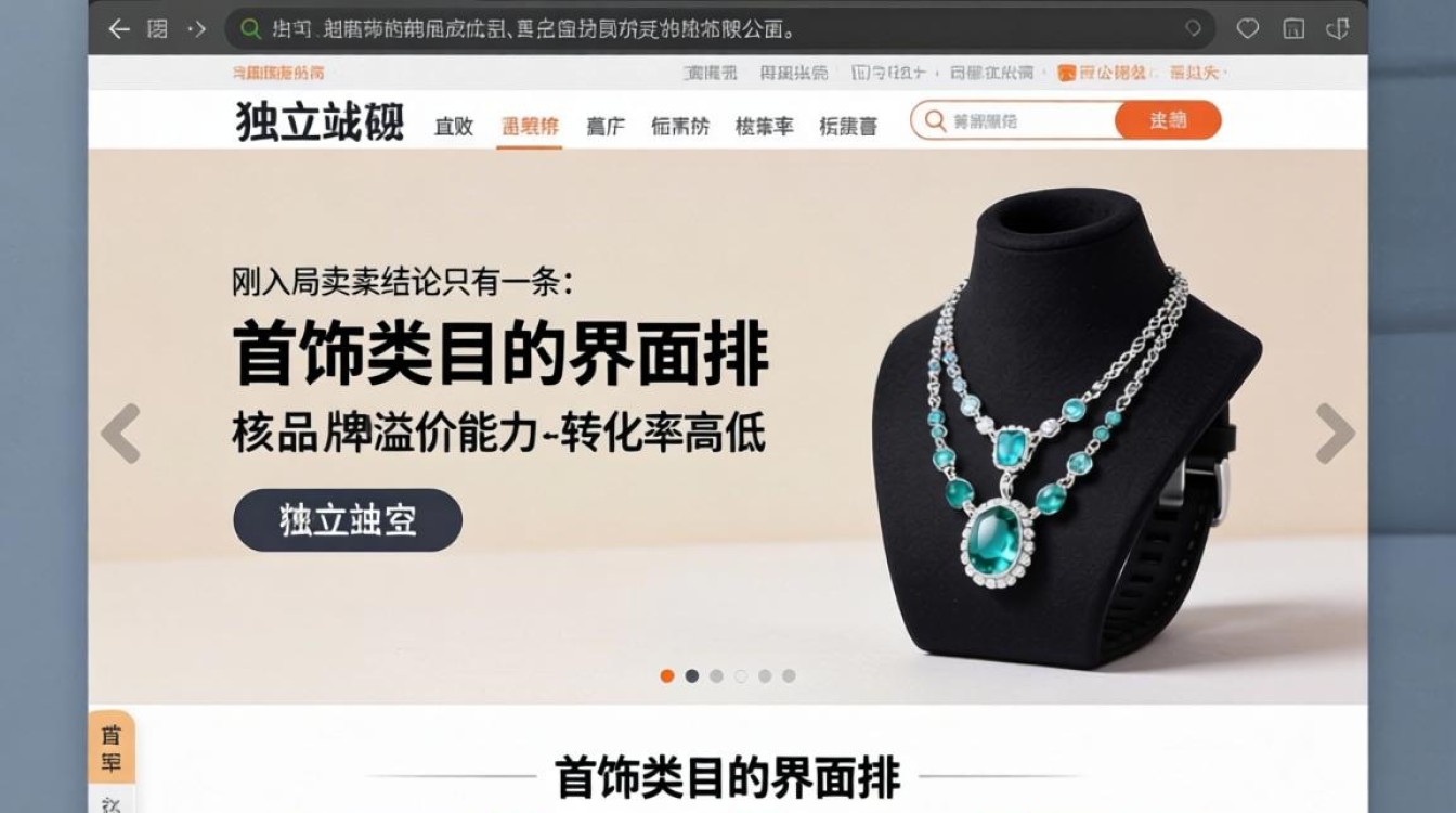 首饰独立站装修排版技巧有哪些