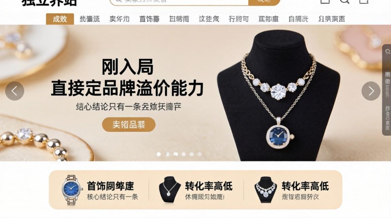 首饰独立站装修排版技巧有哪些