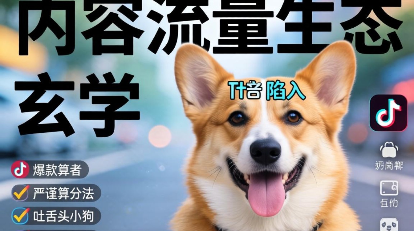 算法分析吐舌头小狗tiktok