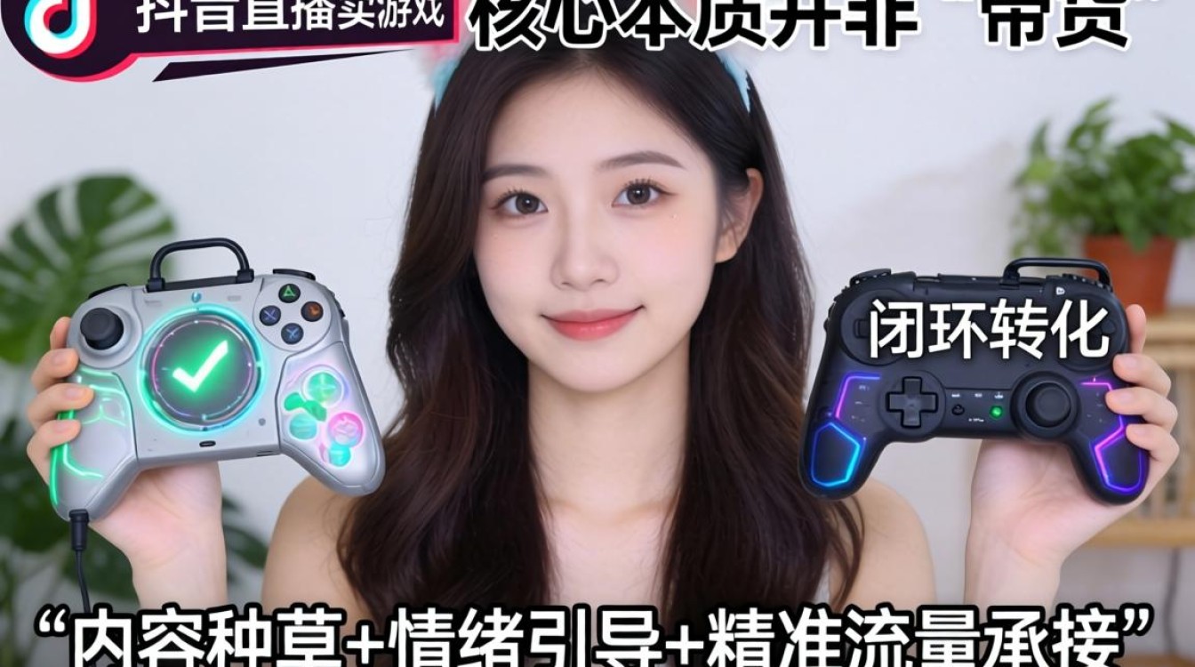 抖音游戏直播带货怎么赚钱