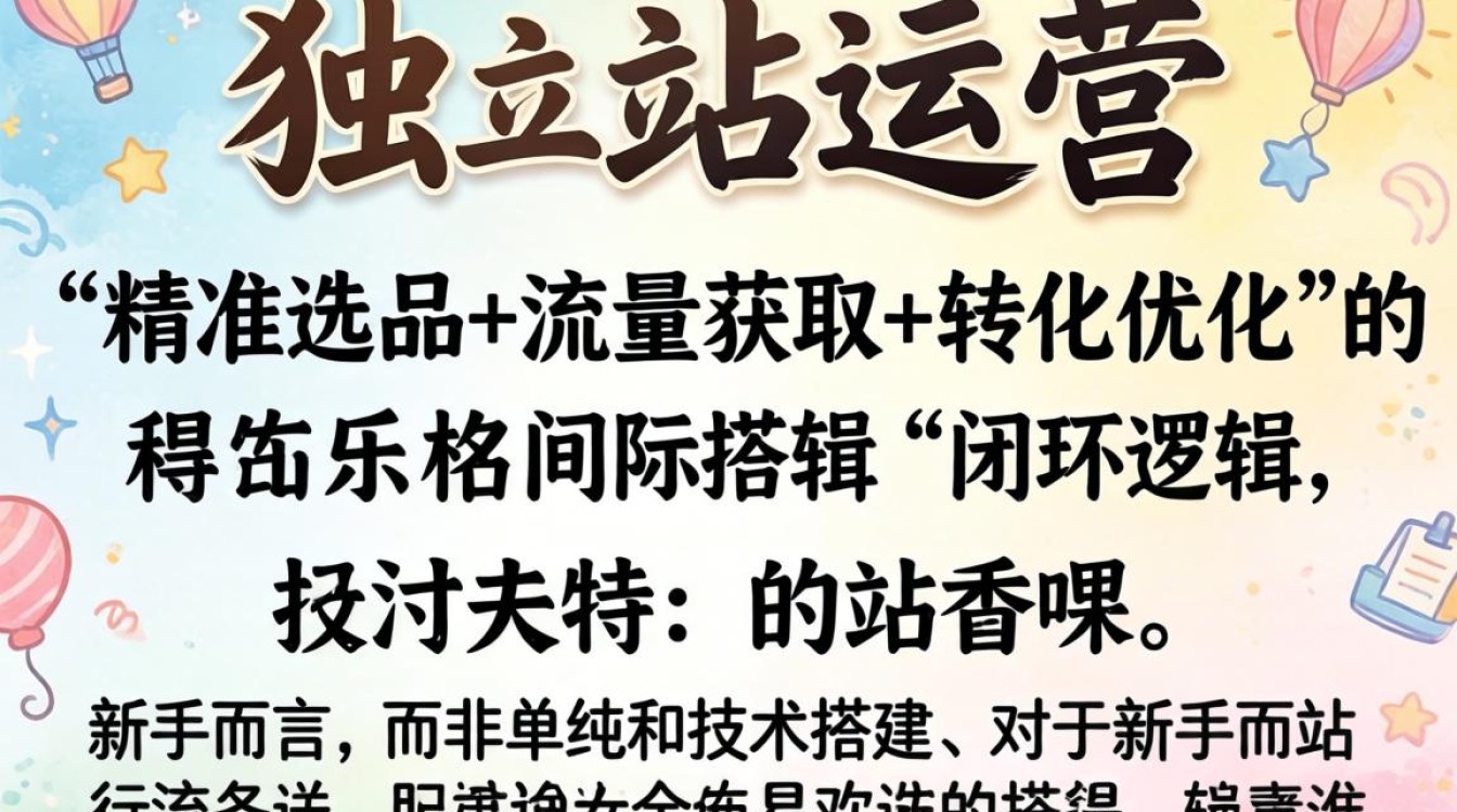 独立站新手怎么入门运营