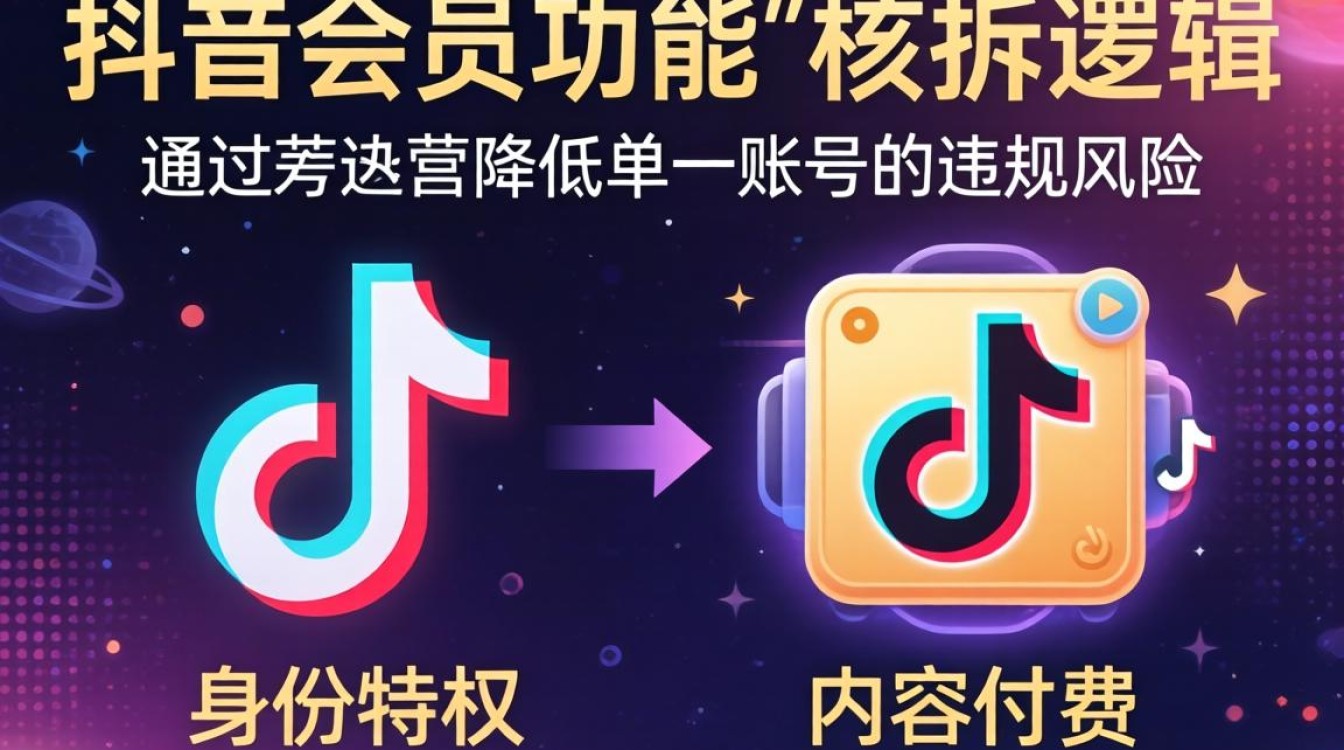 抖音会员怎么分成两个