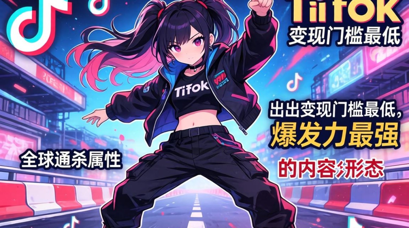 TikTok动漫魔性舞出海变现完整教程