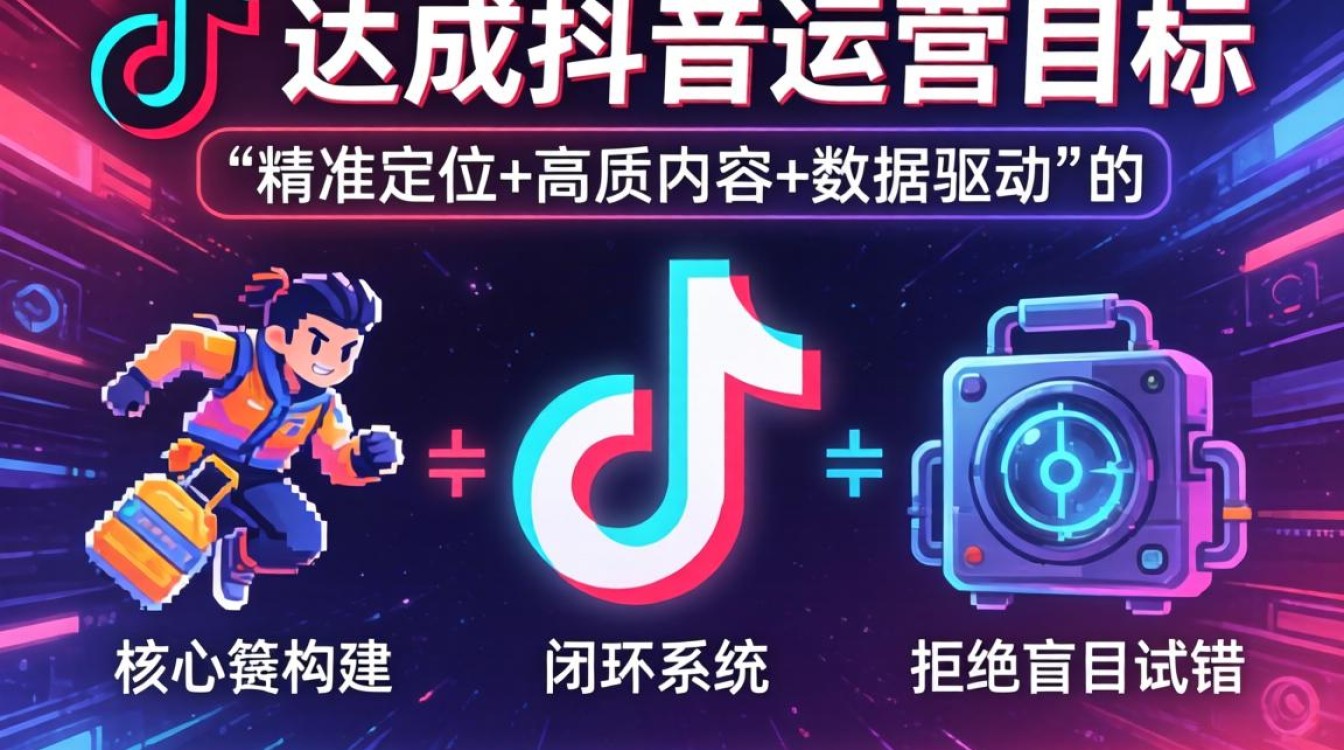 如何快速抖音运营目标?抖音运营教程怎么做? 如何快速抖音运营目标