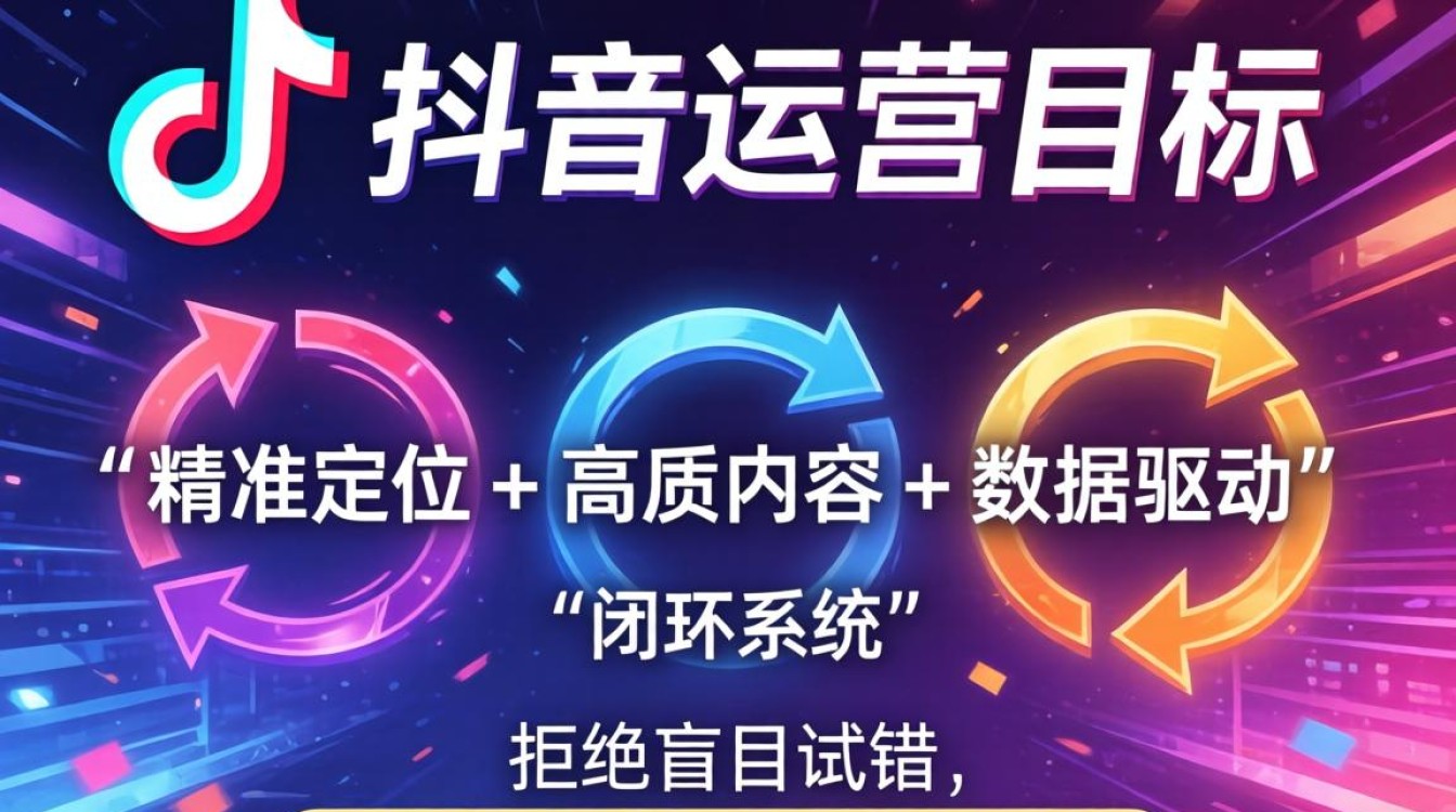 如何快速抖音运营目标?抖音运营教程怎么做? 如何快速抖音运营目标