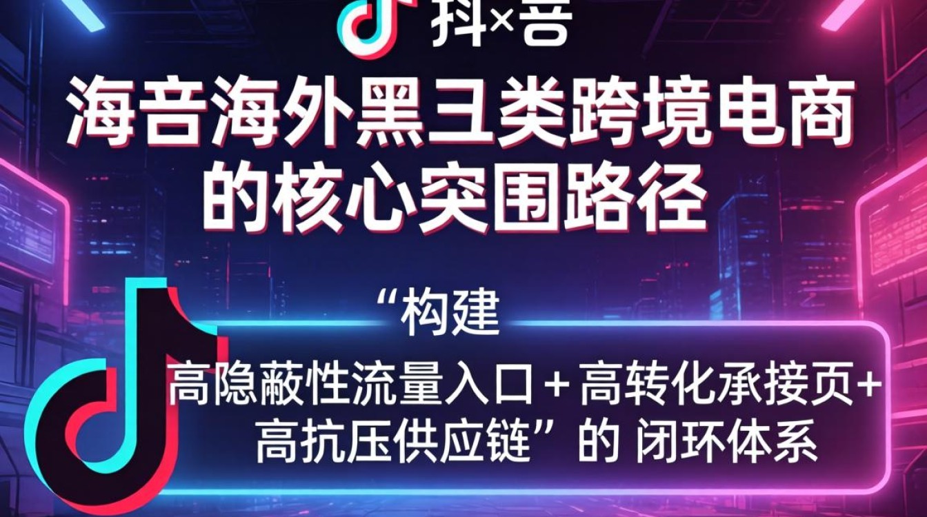 TikTok海外黑五类怎么做