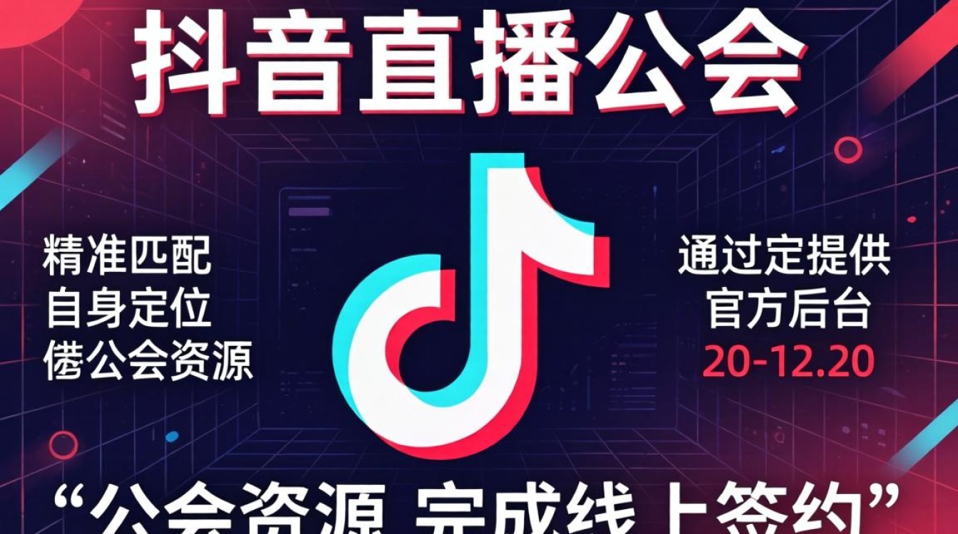 抖音直播公会入驻条件及流程