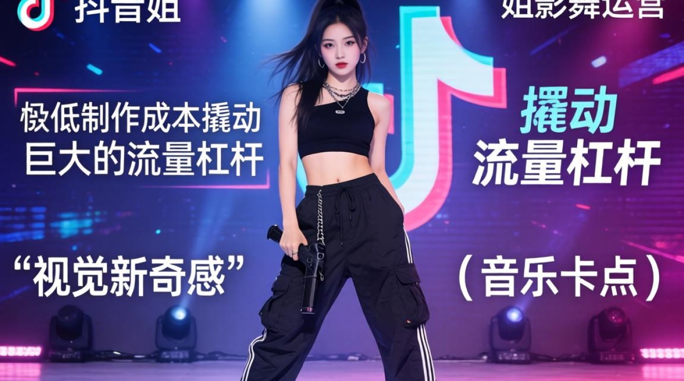 TikTok丁姐影子舞运营实操教程怎么做