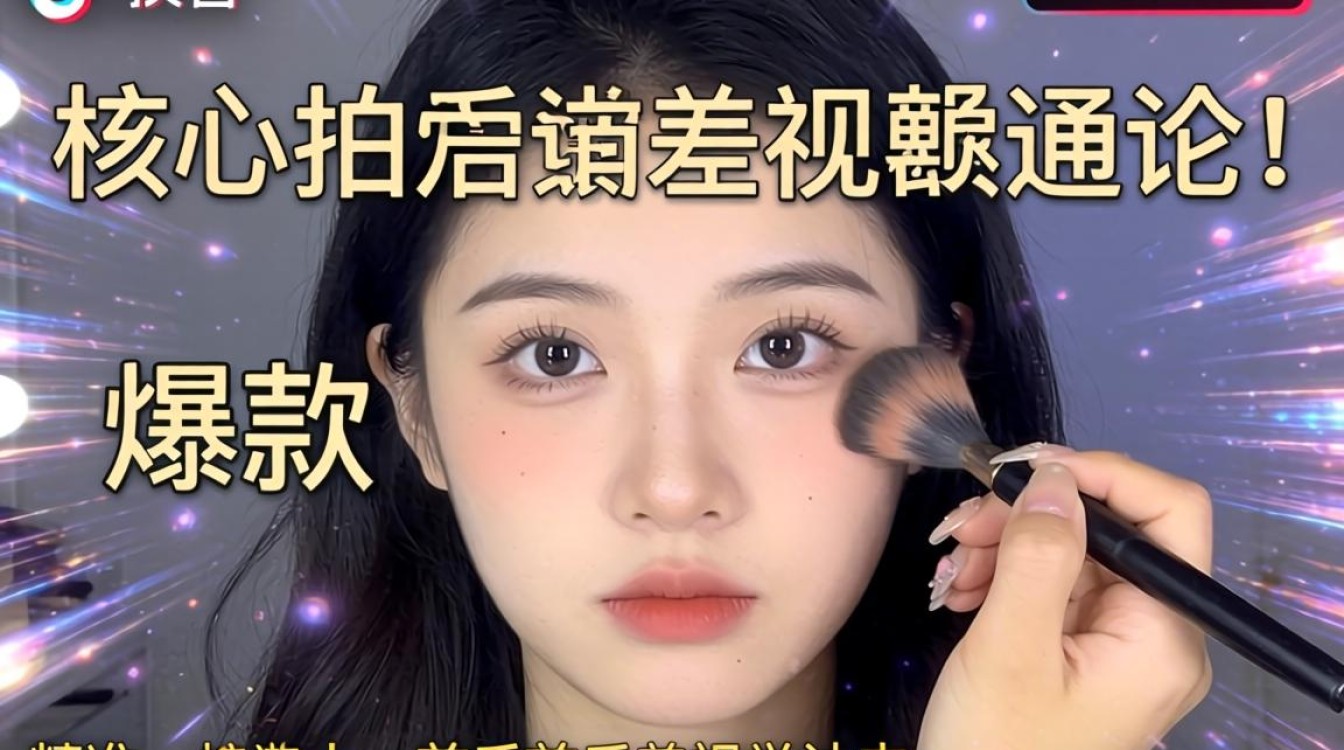 新手如何拍出爆款化妆视频