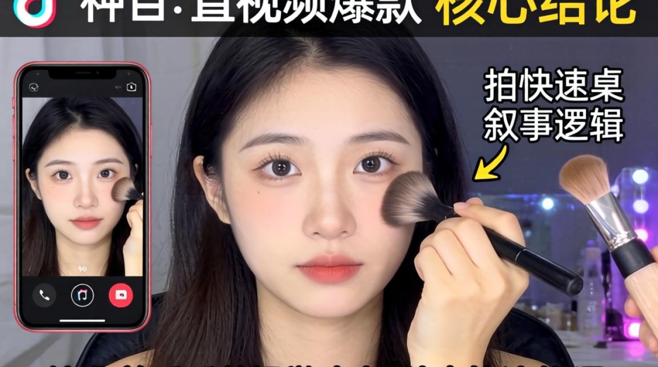 新手如何拍出爆款化妆视频