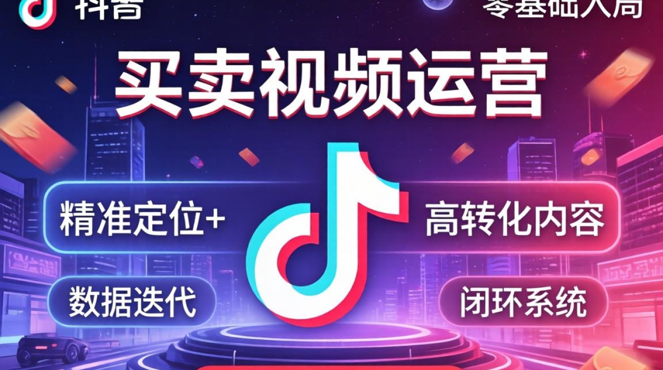 抖音带货运营教程从零开始变现