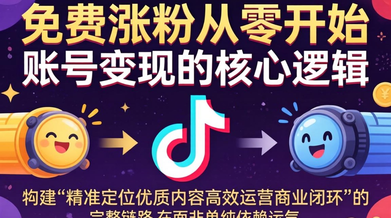 抖音免费涨粉从零开始到账号变现