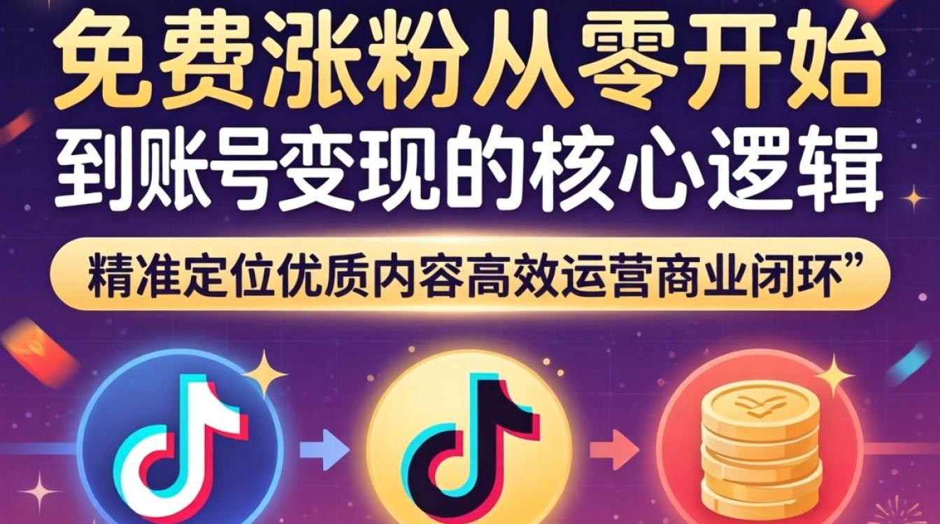 抖音免费涨粉从零开始到账号变现