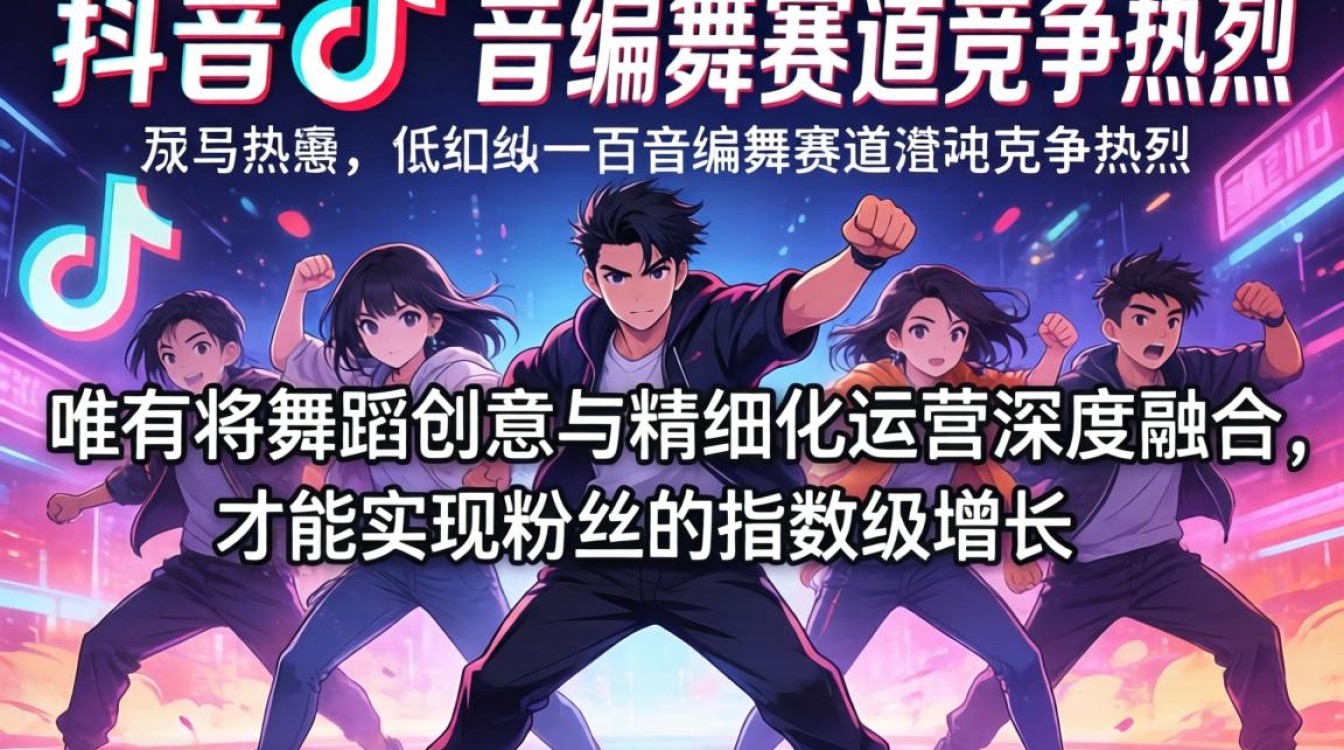 TikTok音音编舞如何涨粉?粉丝增长运营秘籍解析 TikTok音音编舞如何涨粉
