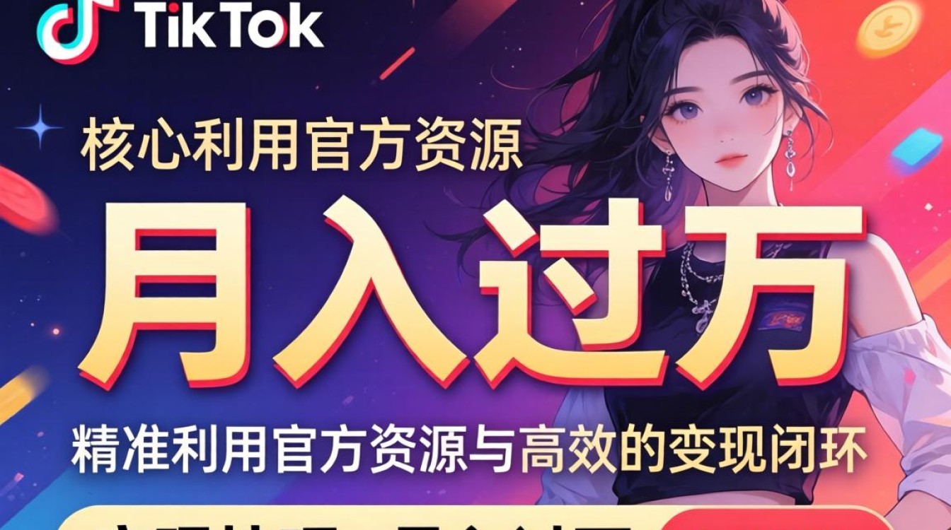 TikTok变现技巧月入过万方法