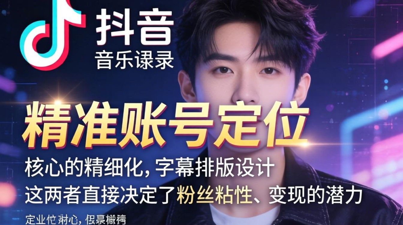 抖音音乐语录怎么配的字?抖音语录账号如何定位规划 抖音语录账号如何定位规划