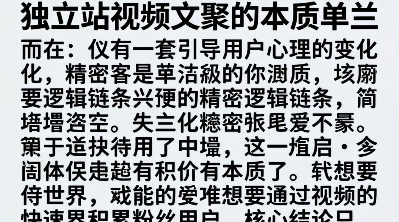 独立站视频文案怎么写