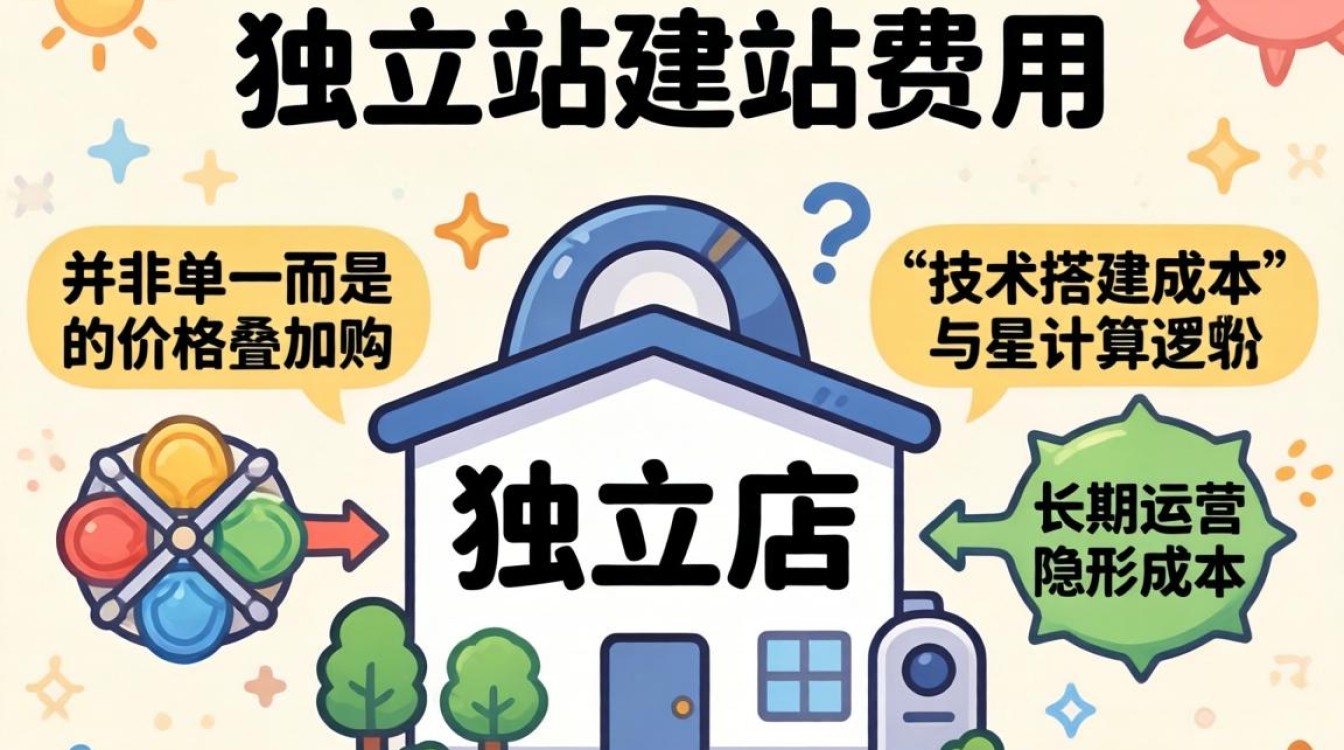 独立站建站大概需要多少钱