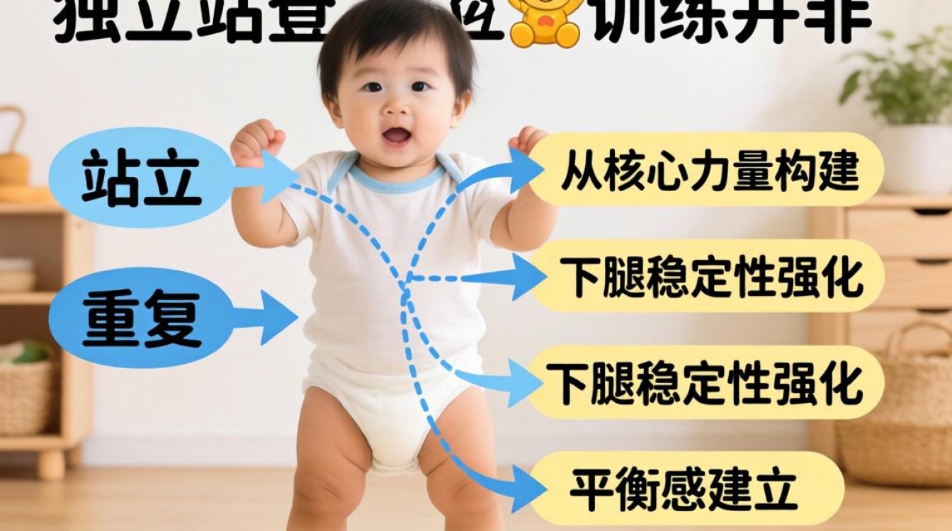 宝宝学站立的最佳时间与方法