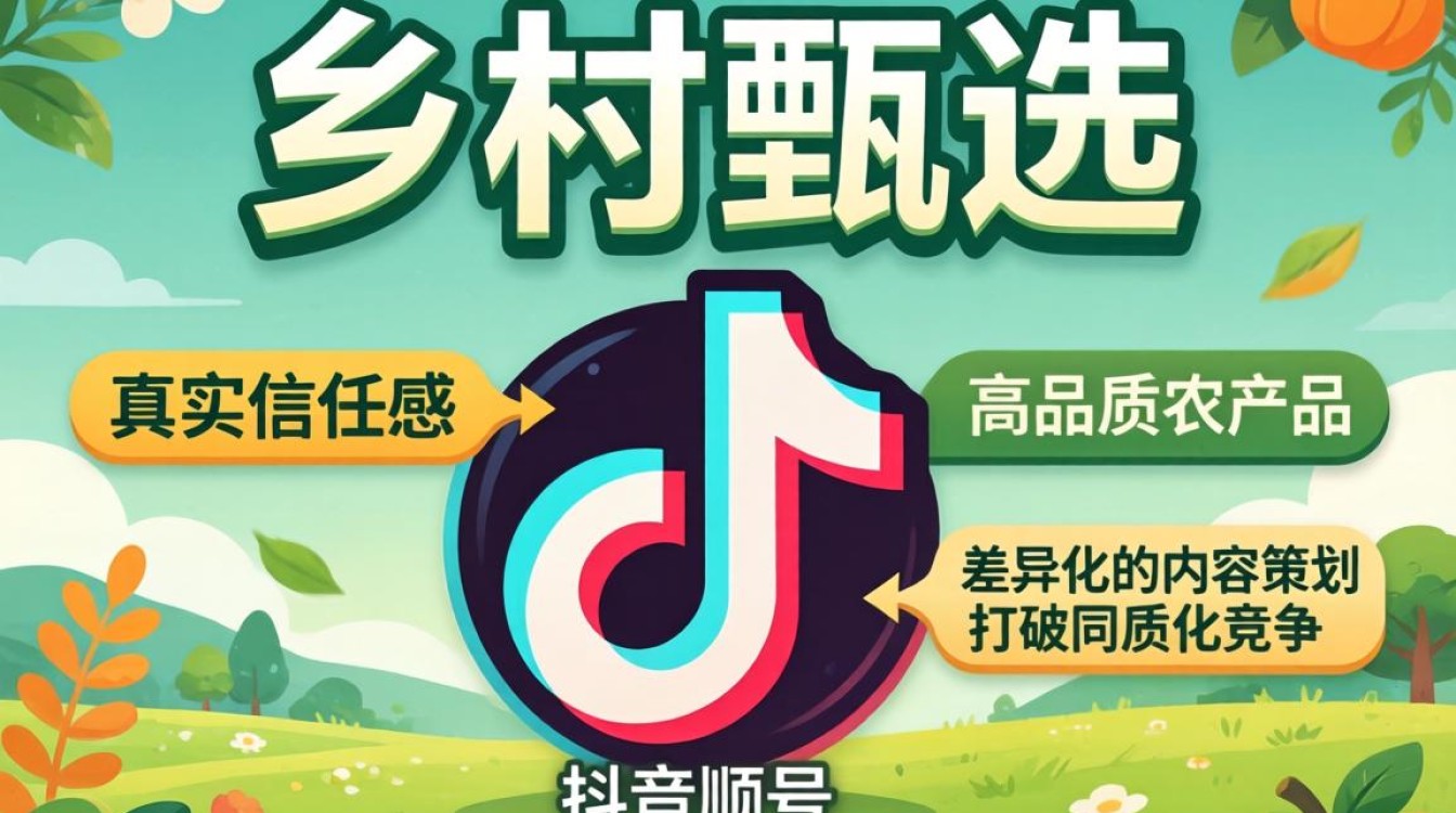 乡村带货账号如何快速涨粉变现